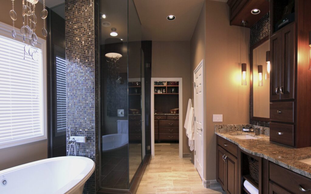 Bathroom: boyd bathroom wide angle